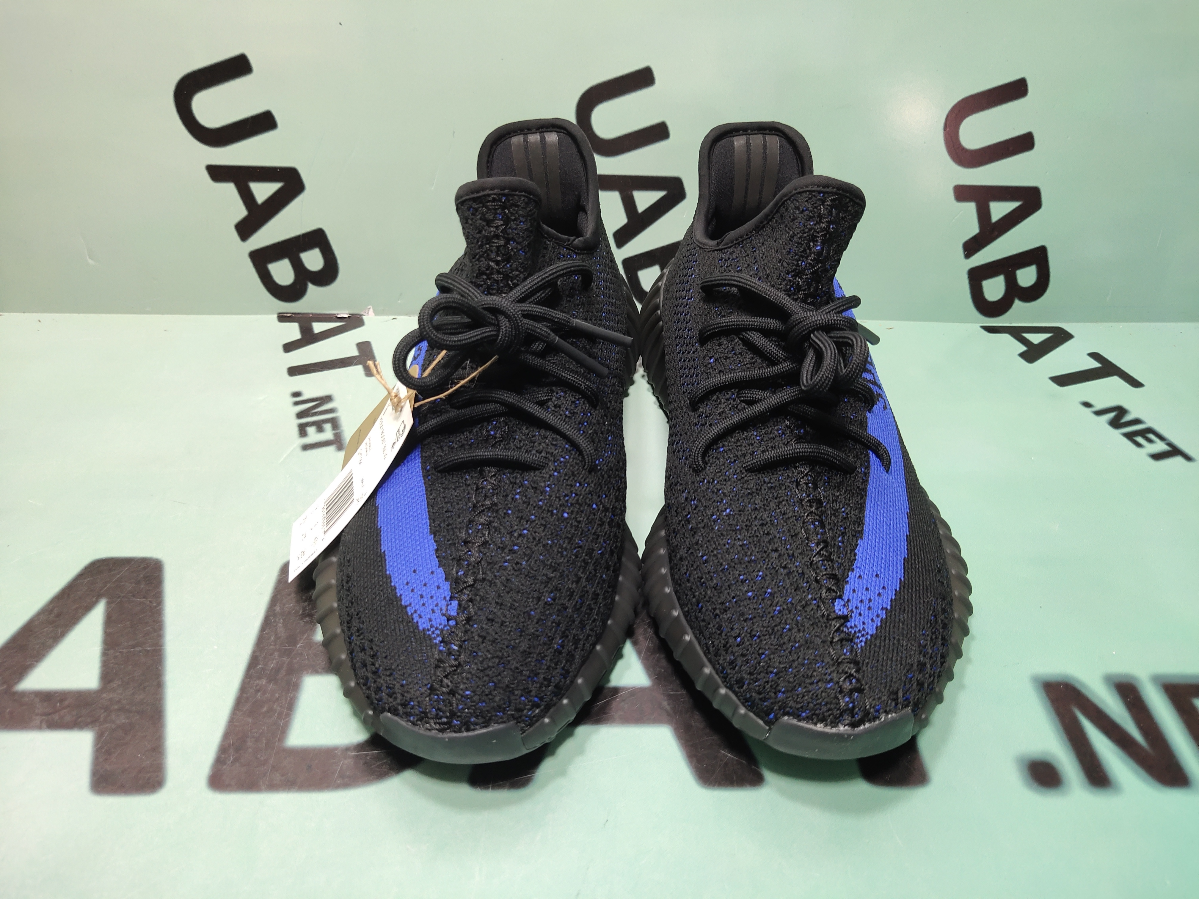 Uabat Yeezy Boost 350 V2 Black Blue ,GY7164