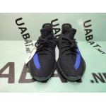 Uabat Yeezy Boost 350 V2 Black Blue ,GY7164
