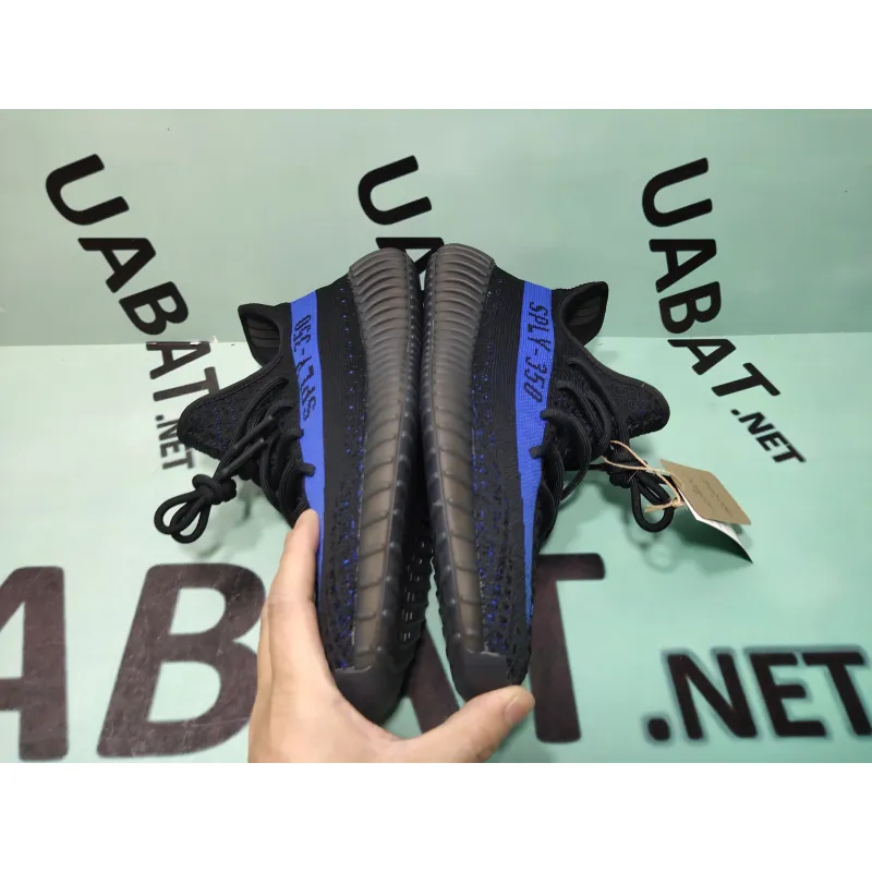 Uabat Yeezy Boost 350 V2 Black Blue ,GY7164