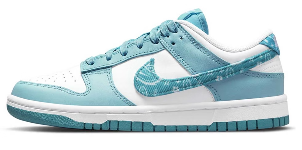 OG Dunk Low Essential Paisley Pack Worn Blue, DH4401-101