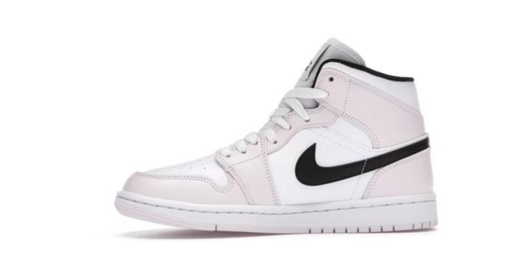 OG Jordan 1 Mid Barely Rose, BQ6472-500