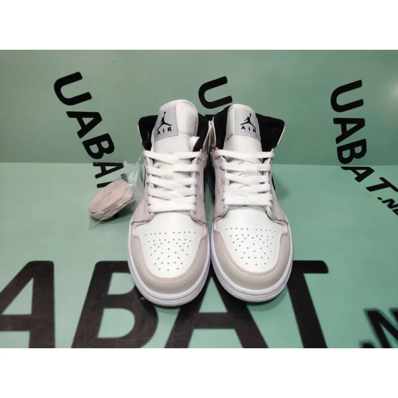 OG Jordan 1 Mid Barely Rose, BQ6472-500