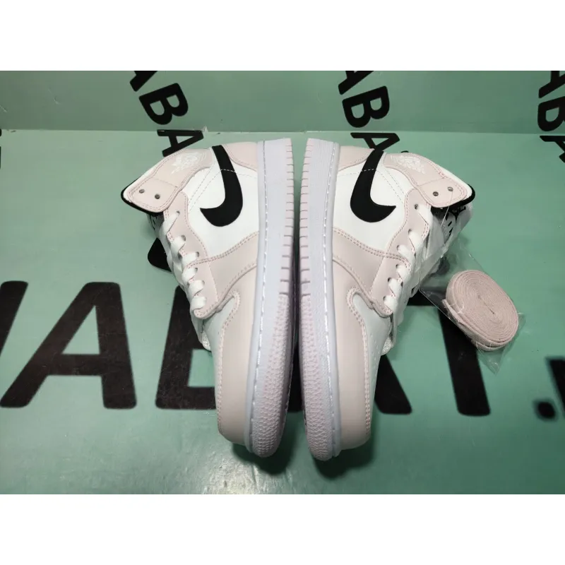 OG Jordan 1 Mid Barely Rose, BQ6472-500