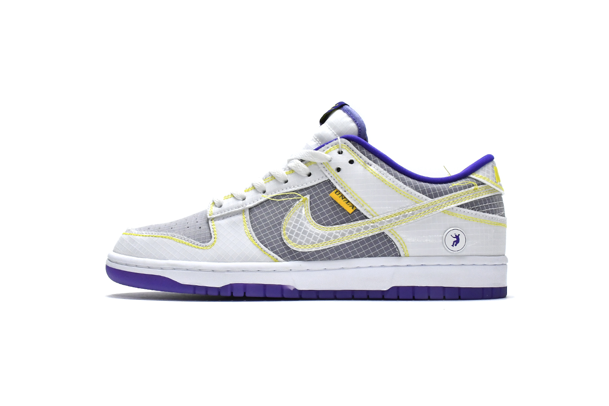 OG Dunk Low Union Passport Pack Grey Purple,  DJ9649-500