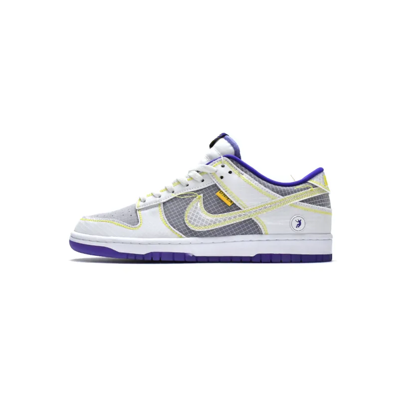 OG Dunk Low Union Passport Pack Grey Purple,  DJ9649-500