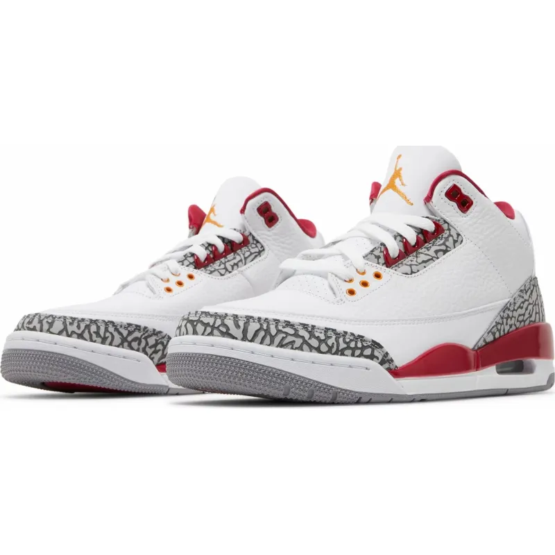 Uabat Jordan 3 Retro Cardinal Red, CT8532-126