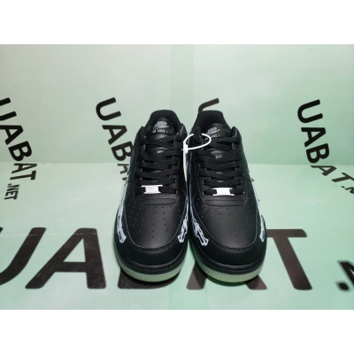 OG Air Force 1 Low Black Skeleton Halloween (2019),BQ7541 001 02