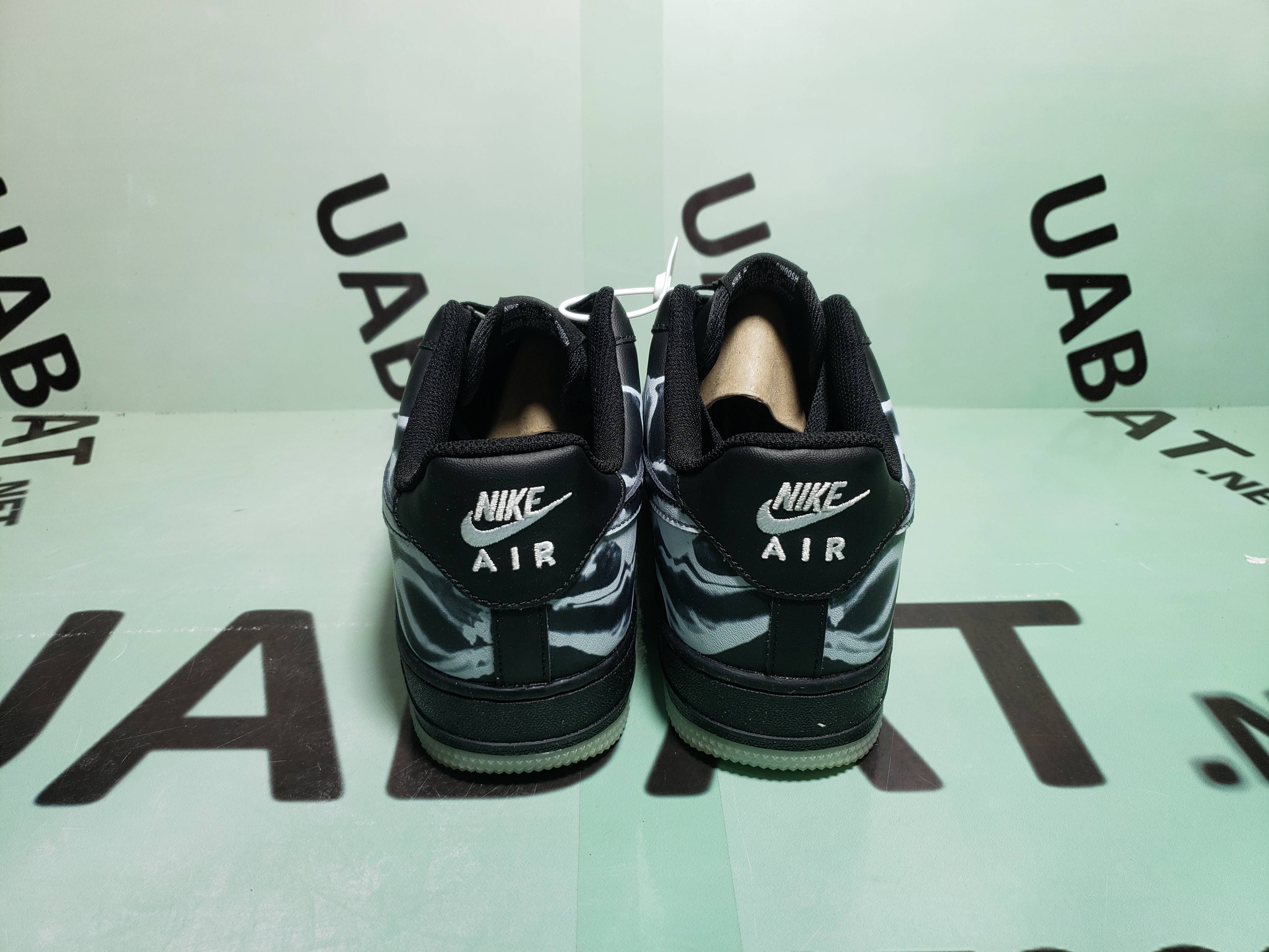 OG Air Force 1 Low Black Skeleton Halloween (2019),BQ7541 001