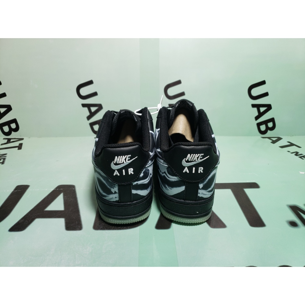 OG Air Force 1 Low Black Skeleton Halloween (2019),BQ7541 001