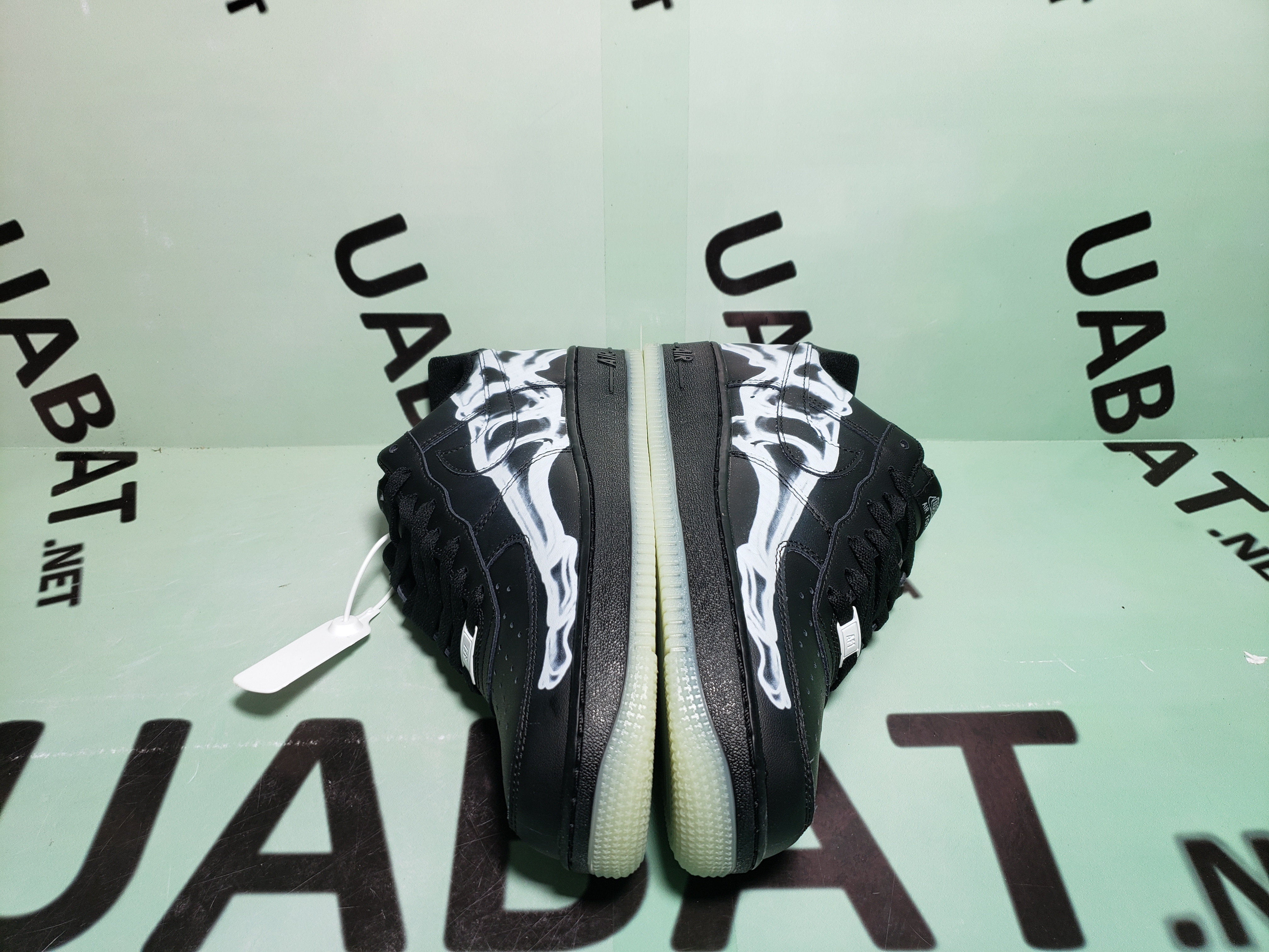 OG Air Force 1 Low Black Skeleton Halloween (2019),BQ7541 001