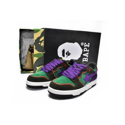 Uabat A Bathing Ape Sk8 Sta Dark Purple Green, 1G70-191-029 01