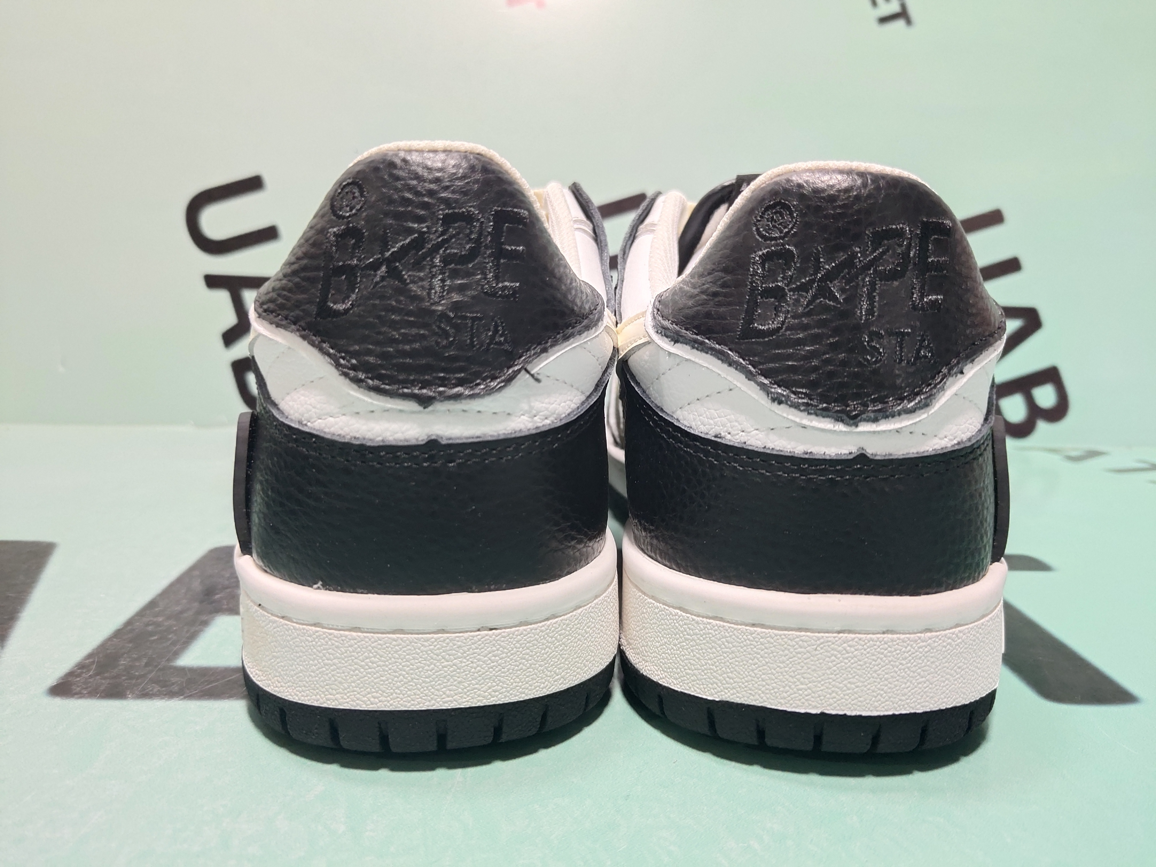 Uabat A Bathing Ape Bape SK8 Sta Black,1H20-191-033