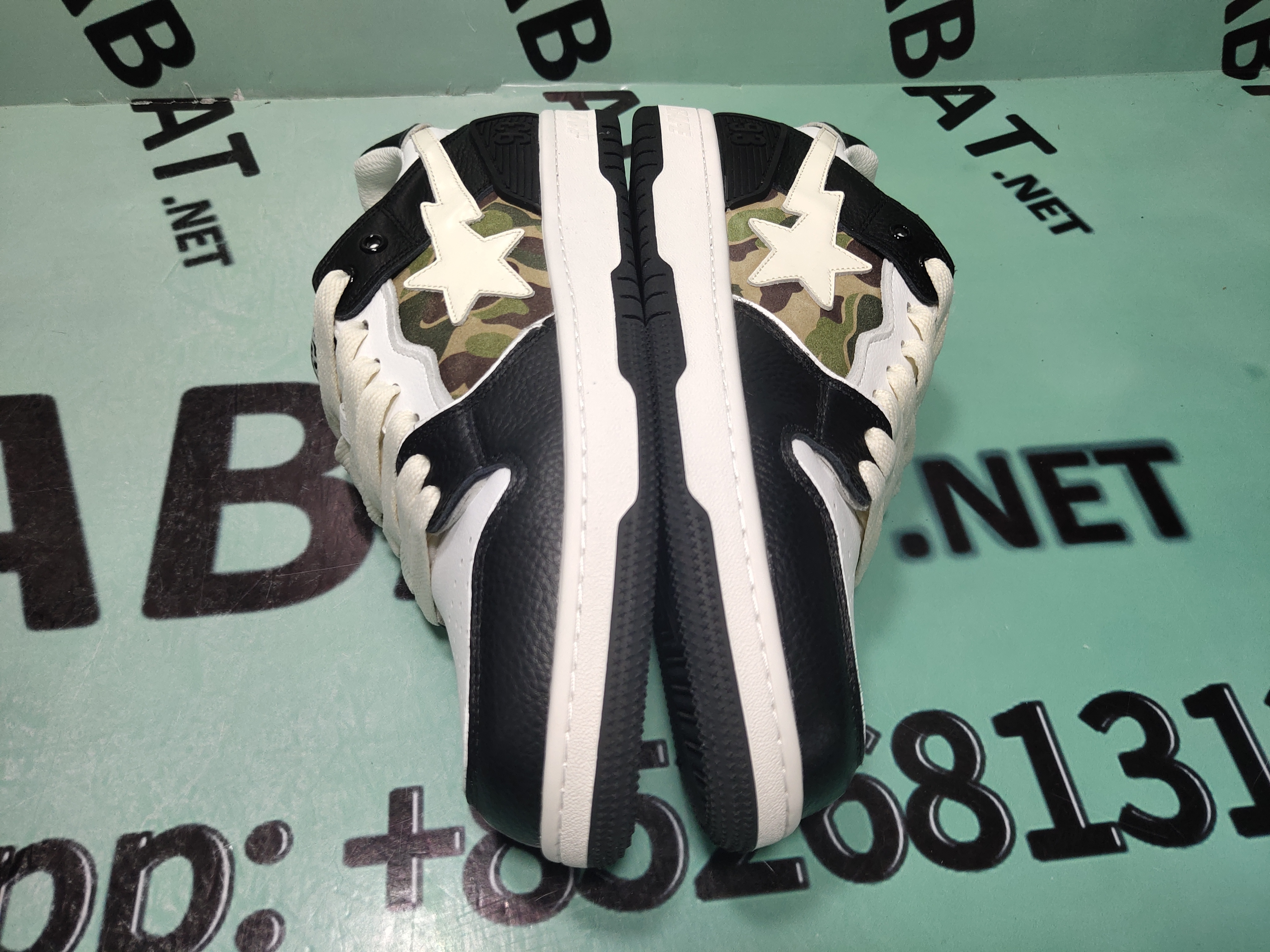 Uabat A Bathing Ape Bape SK8 Sta Black,1H20-191-033