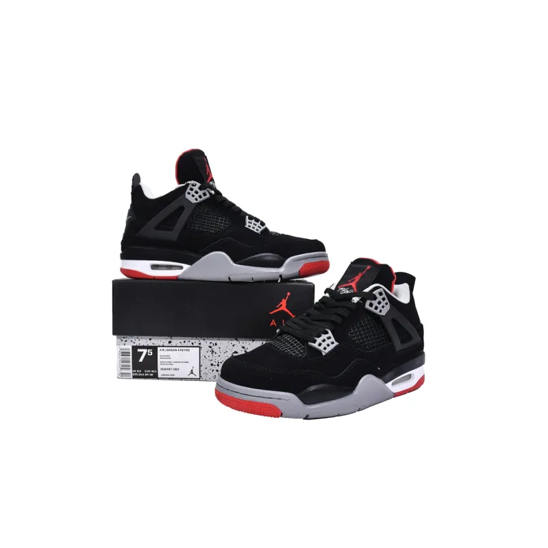 OG Jordan 4 Retro Bred ,308497-060
