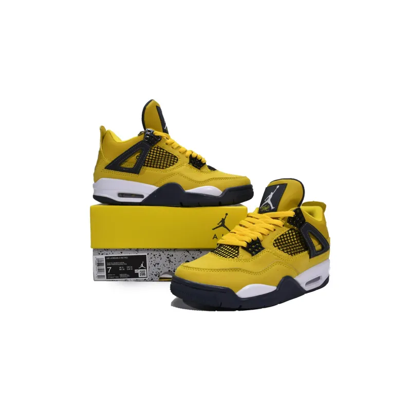 OG Jordan 4 Retro Lightning ,CT8527-700