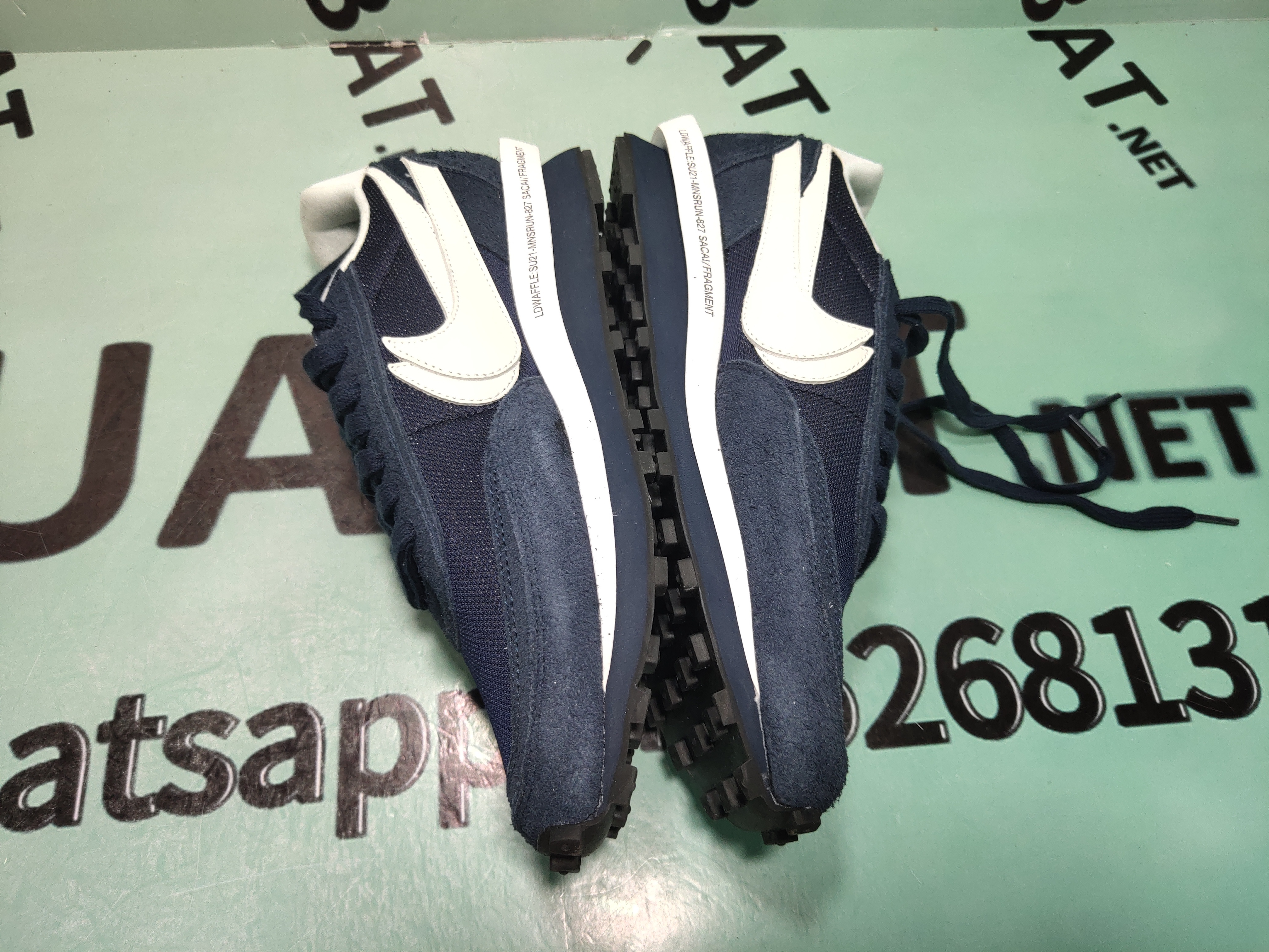 OG LD Waffle SF sacai Fragment Blue Void , DH2684-400