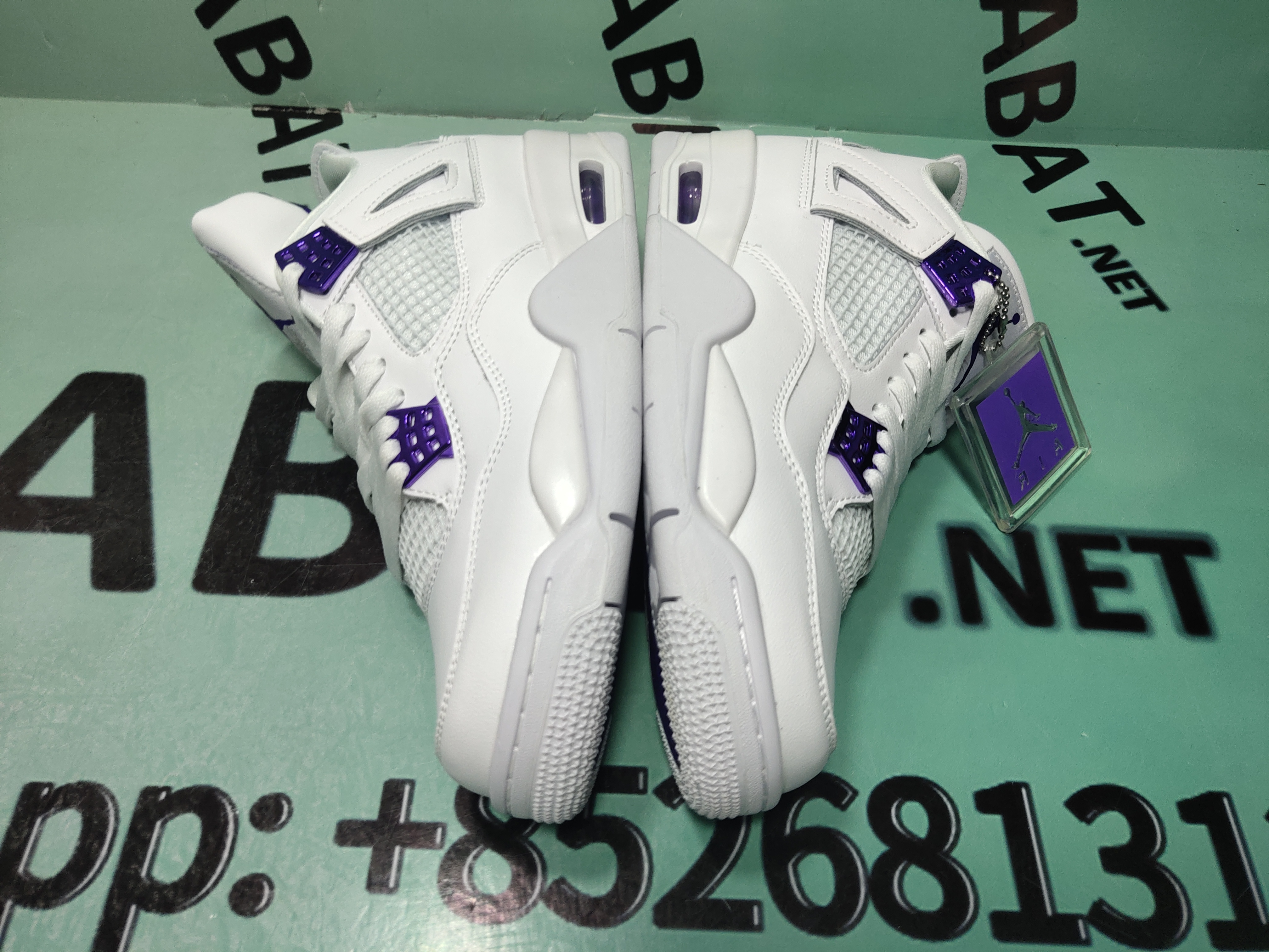 OG Jordan 4 Retro Metallic Purple ,CT8527-115