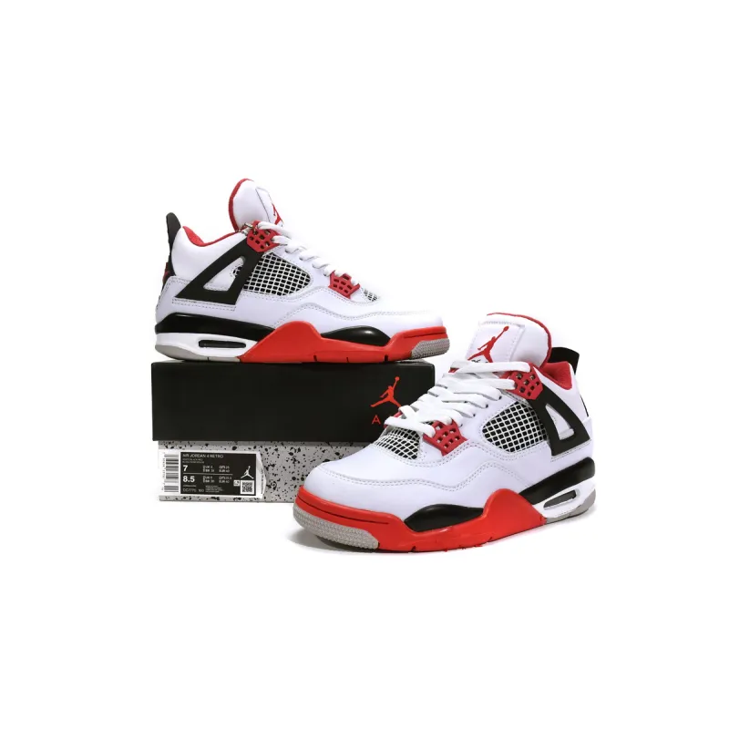 OG Jordan 4 Fire Red , DC7770-160