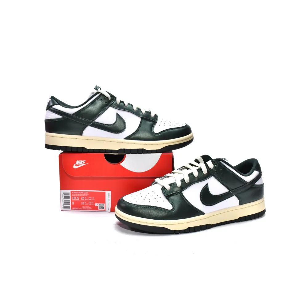 Uabat Dunk Low Vintage Green ,DQ8580-100  