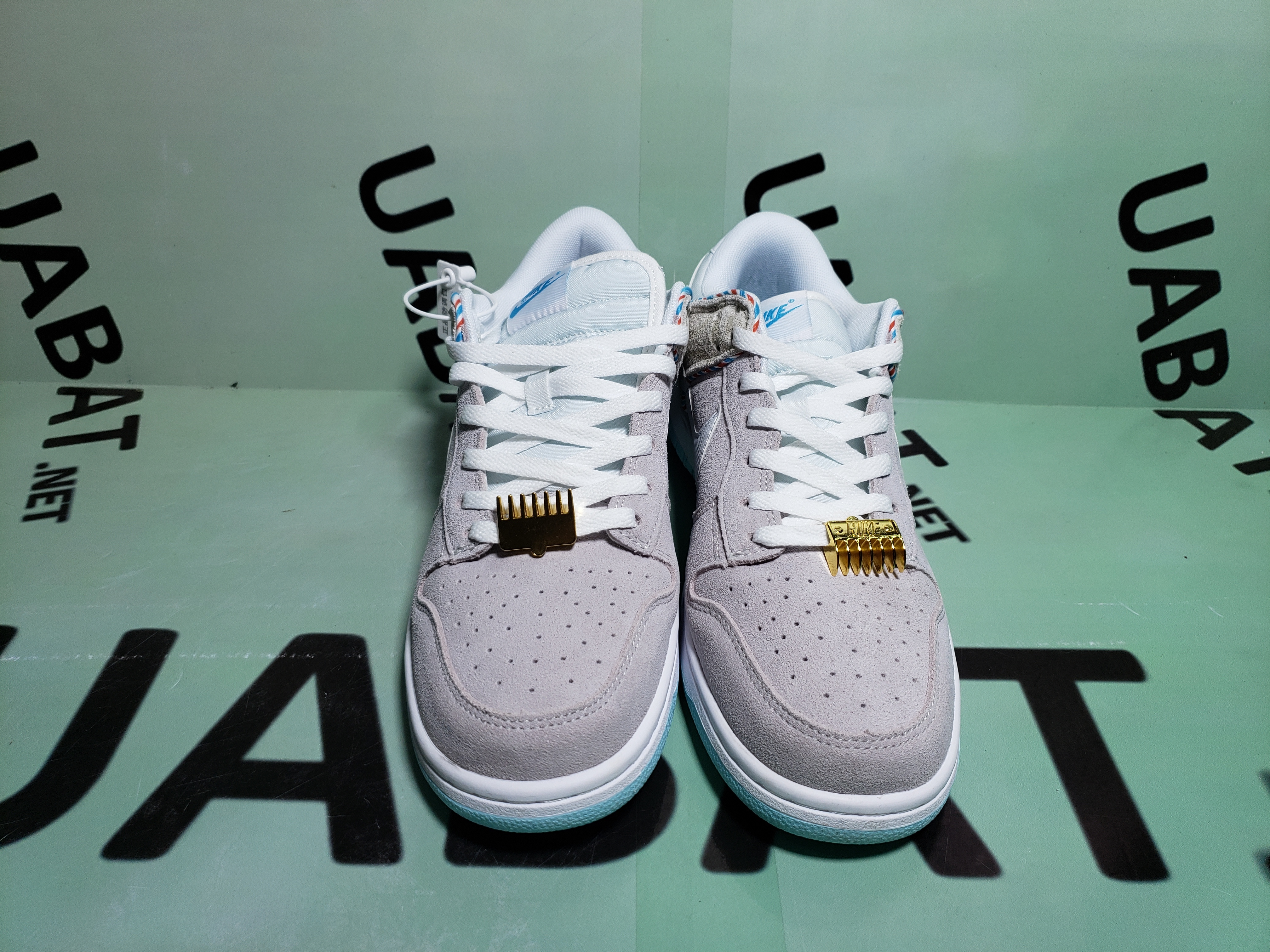 OG Dunk Low Barber Shop Grey , DH7614-500