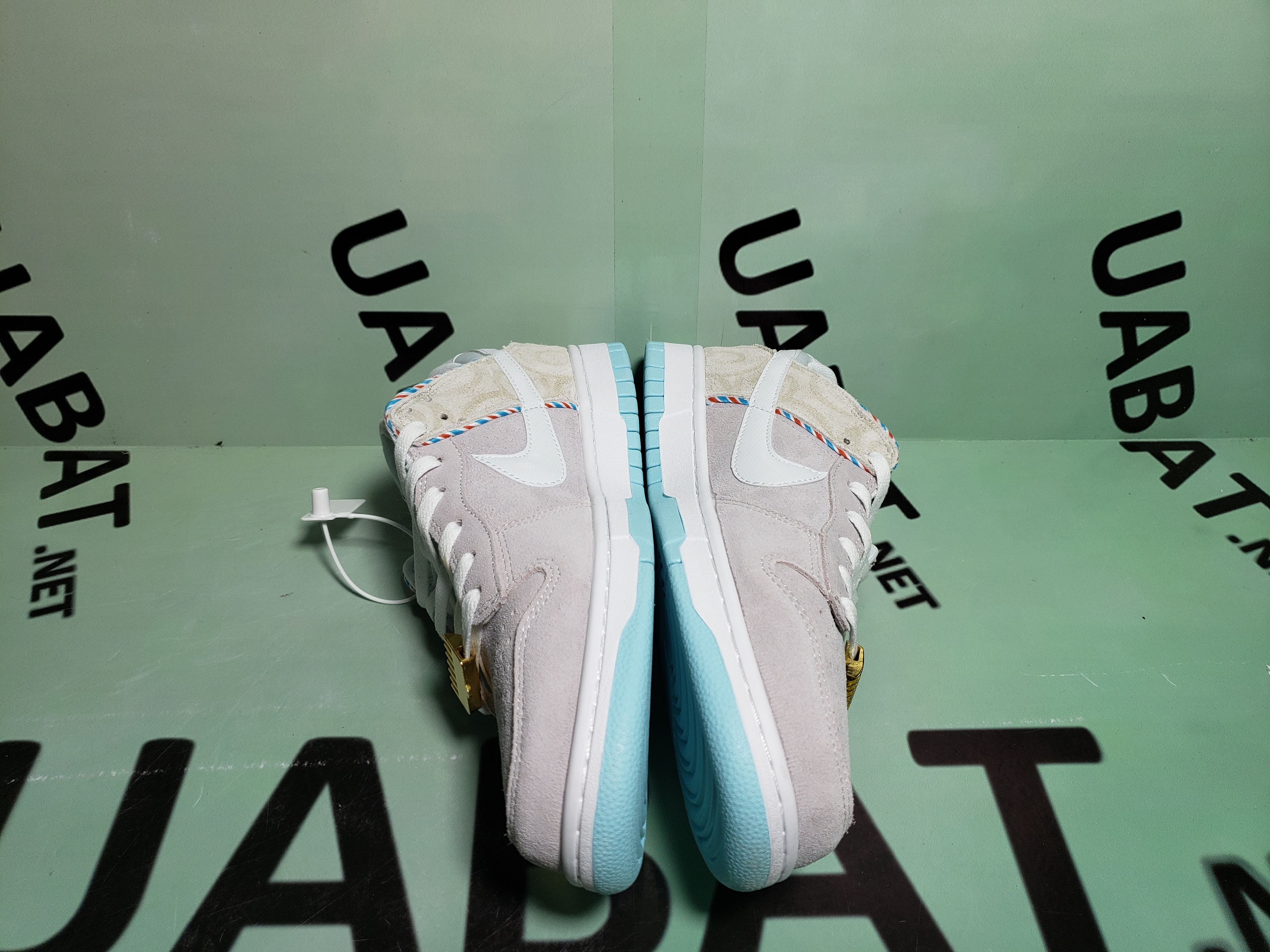 OG Dunk Low Barber Shop Grey , DH7614-500