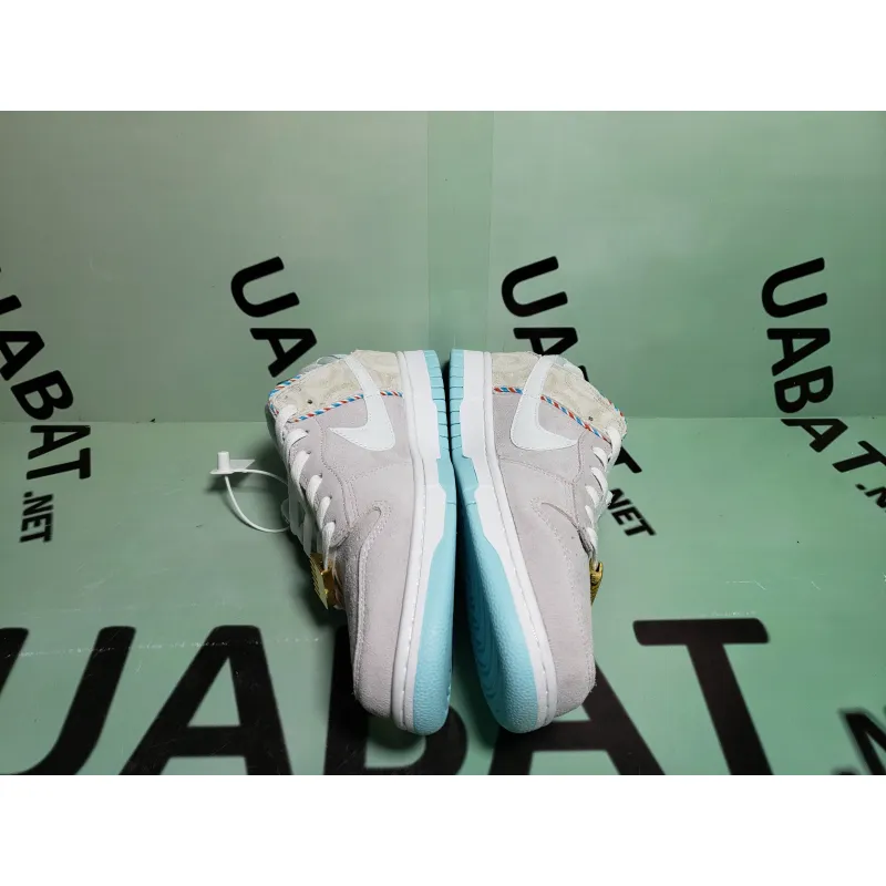 OG Dunk Low Barber Shop Grey , DH7614-500