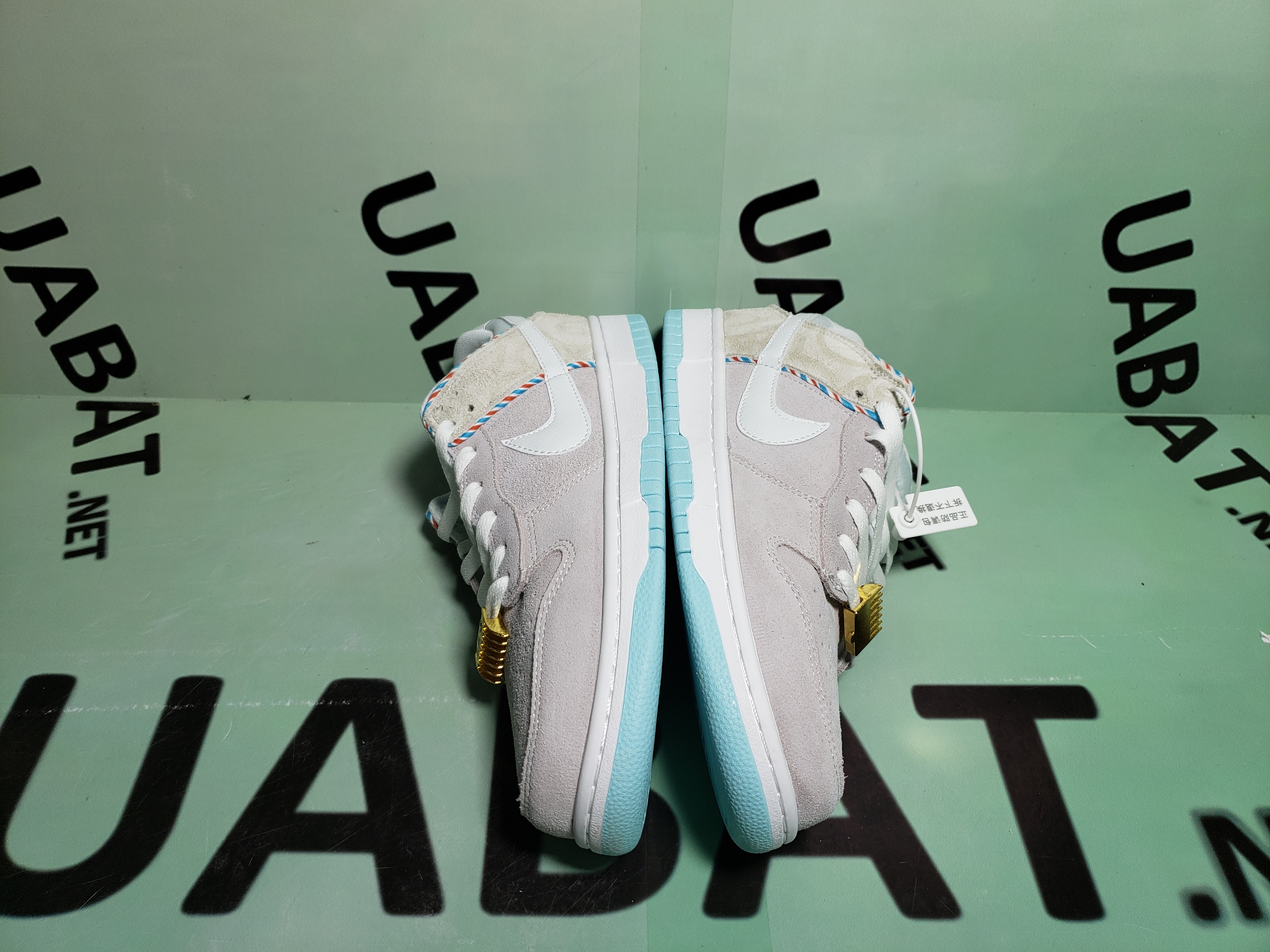 OG Dunk Low Barber Shop Grey , DH7614-500