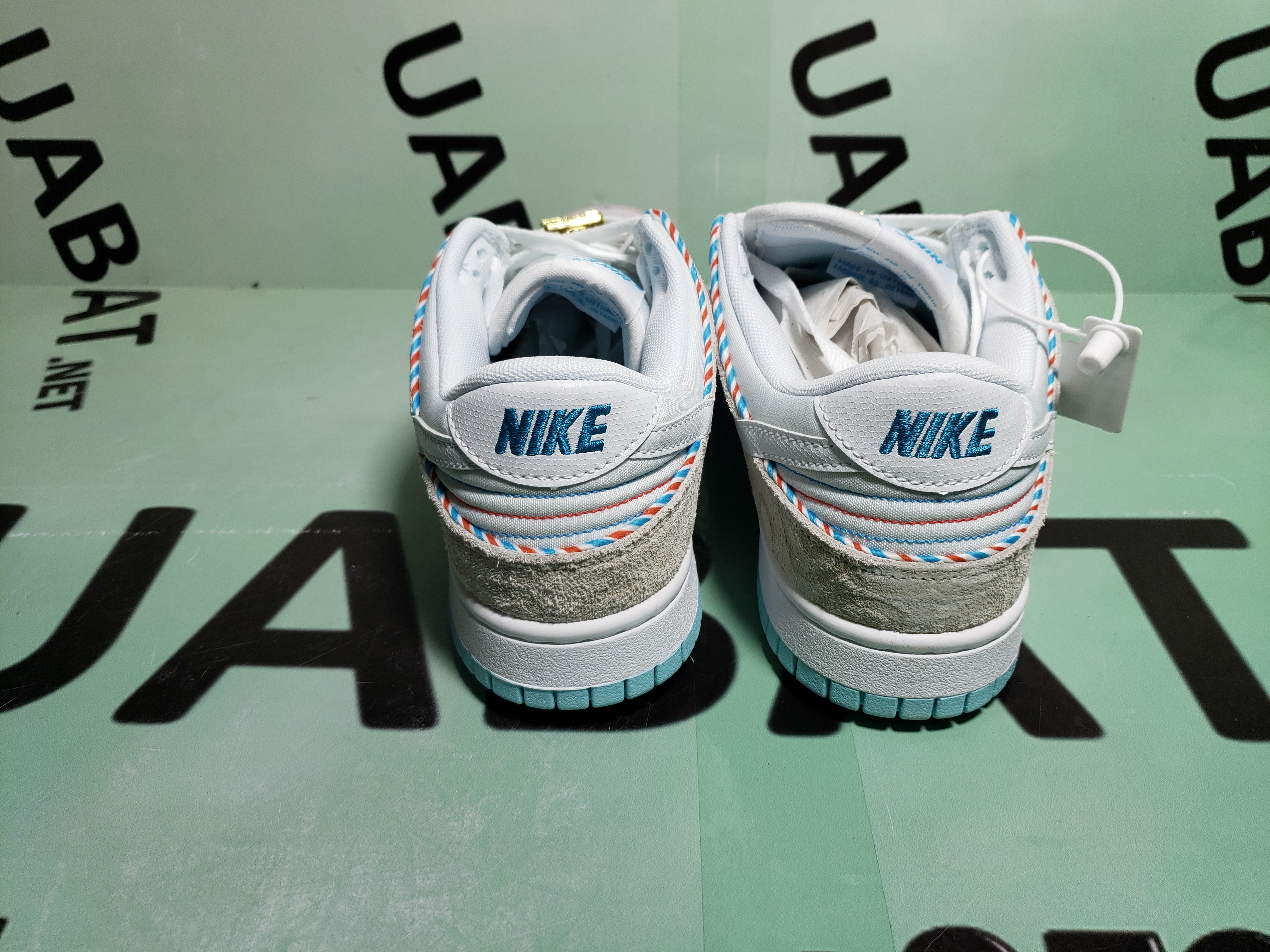 OG Dunk Low Barber Shop Grey , DH7614-500