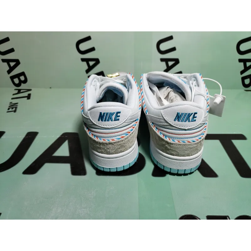 OG Dunk Low Barber Shop Grey , DH7614-500