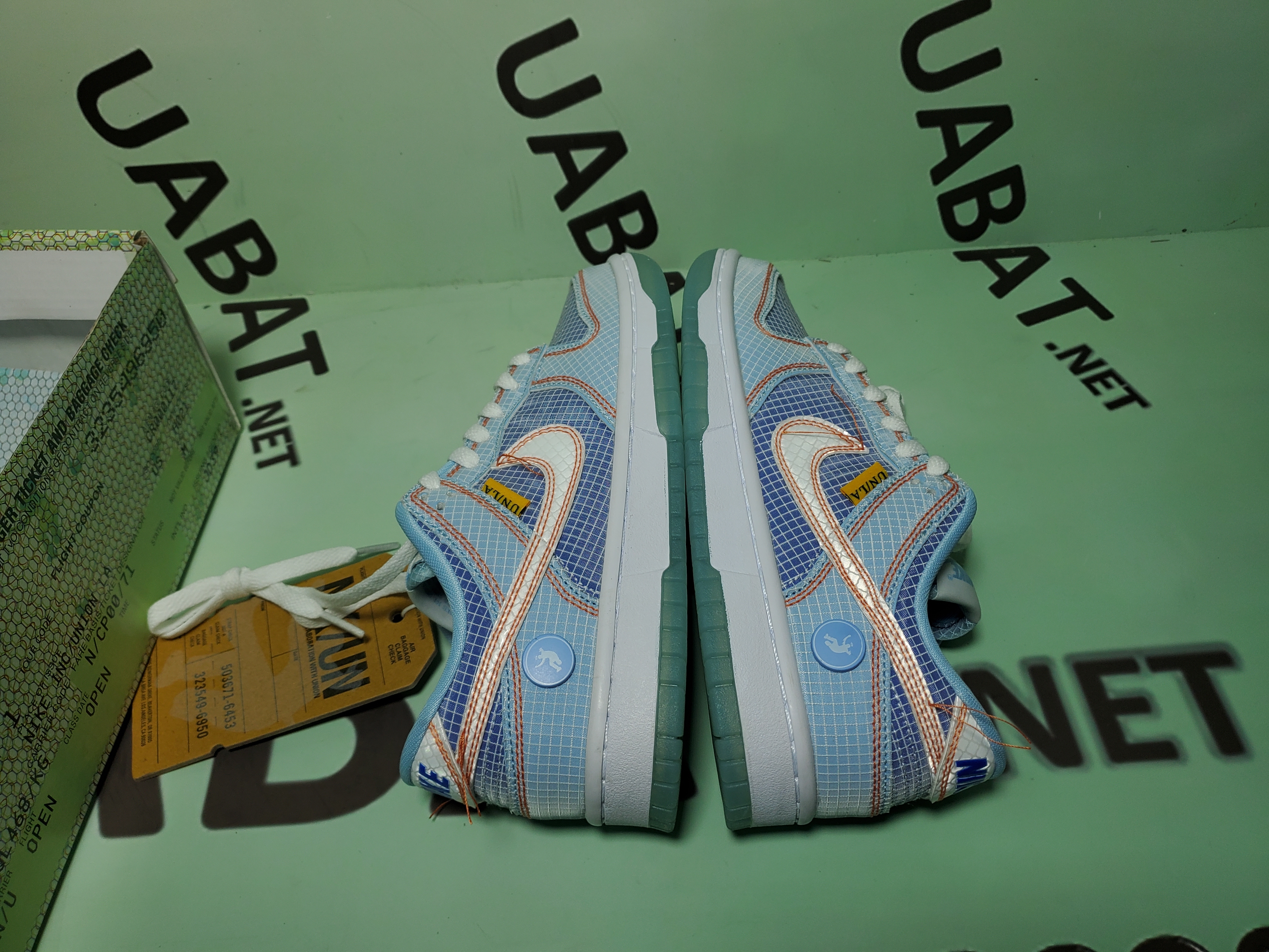 OG Dunk Low Union Passport Pack Argon,  DJ9649-400  