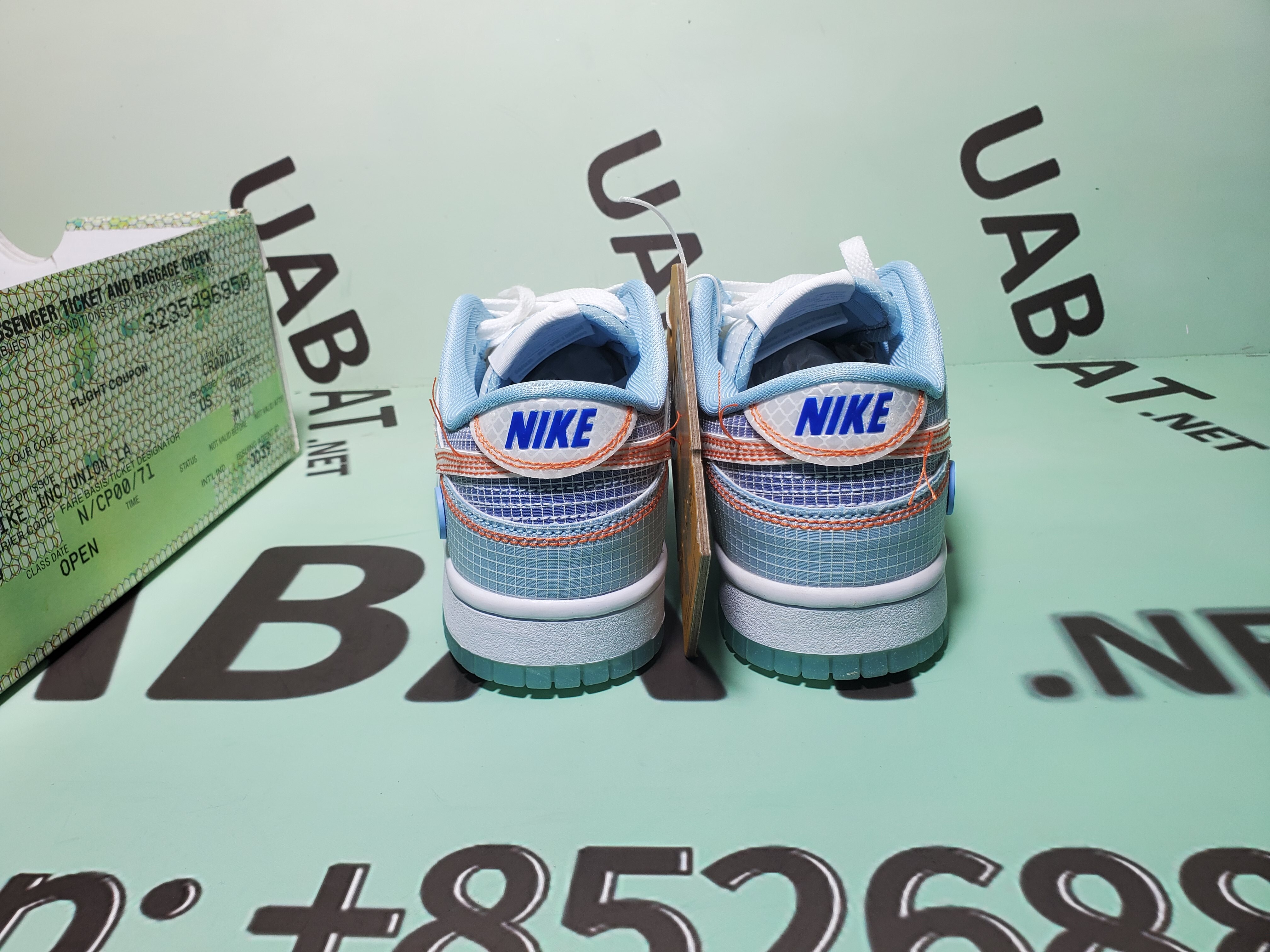 OG Dunk Low Union Passport Pack Argon,  DJ9649-400  
