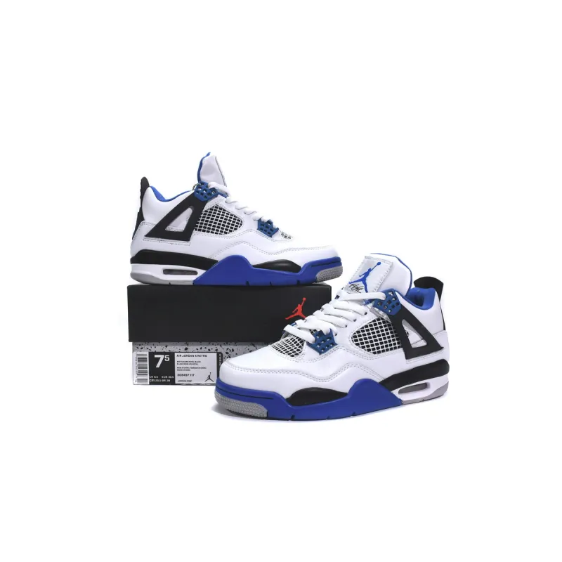 Uabat Air Jordan 4 Retro Motorsports, 308497-117   