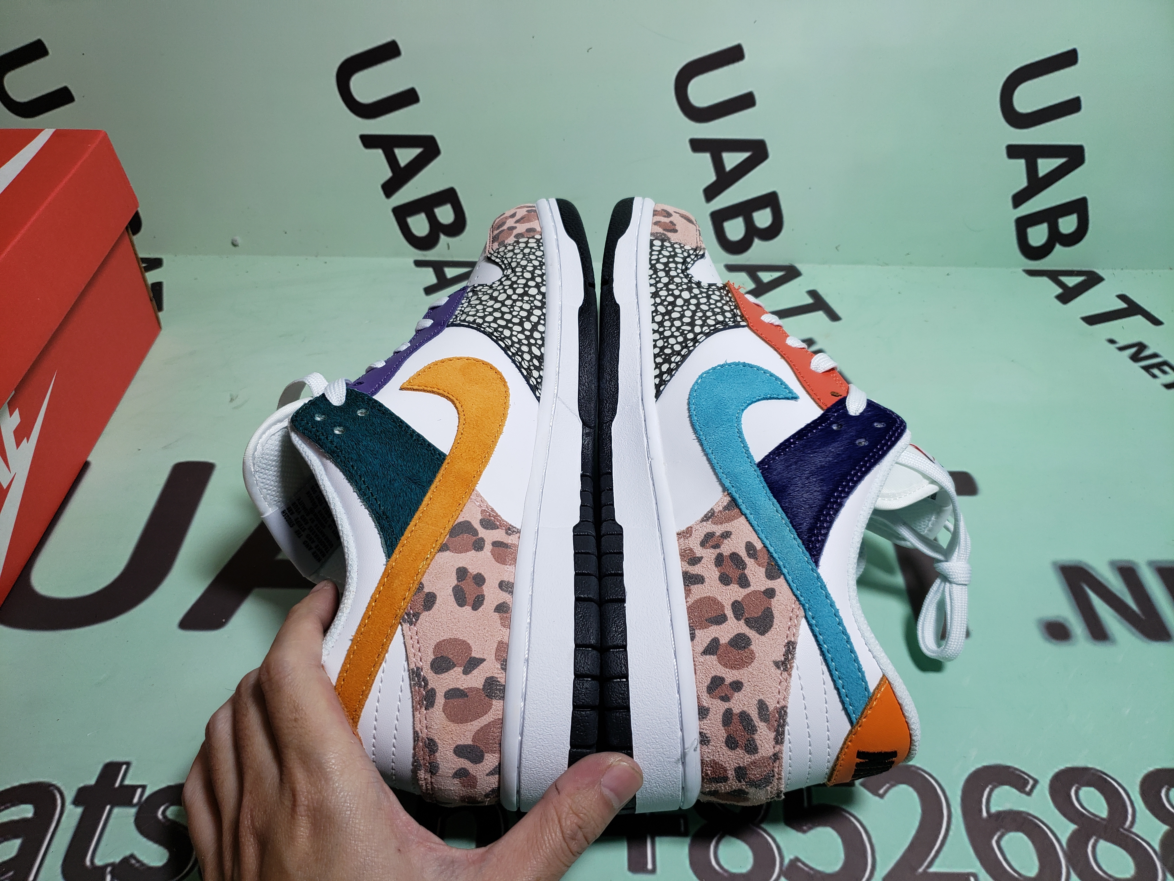 OG Dunk Low Safari Mix,DN3866-100  