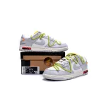 Uabat OFF WHITE x Nike Dunk SB Low The 50 NO.8, DM1602-106 