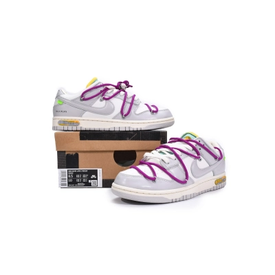 Uabat OFF WHITE x Nike Dunk SB Low The 50 NO.21, DM1602-100 01