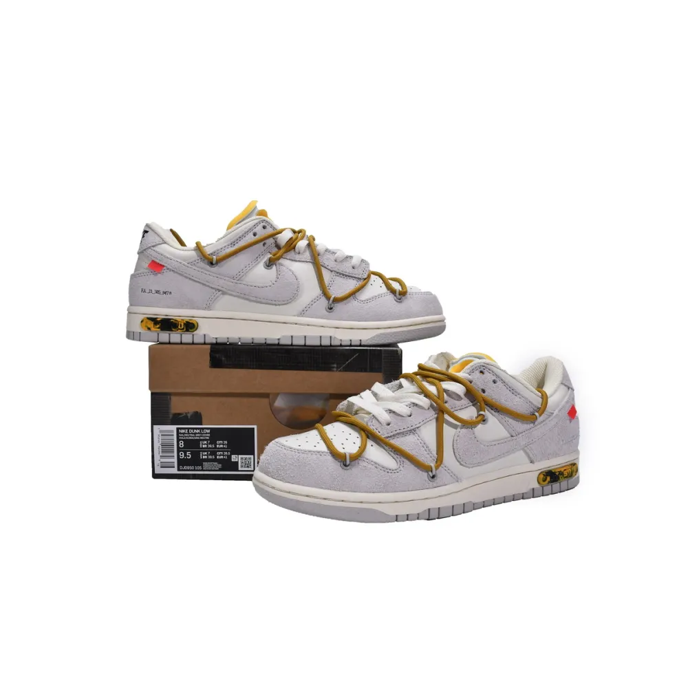 Uabat OFF WHITE x Nike Dunk SB Low The 50 NO.37,DJ0950-105