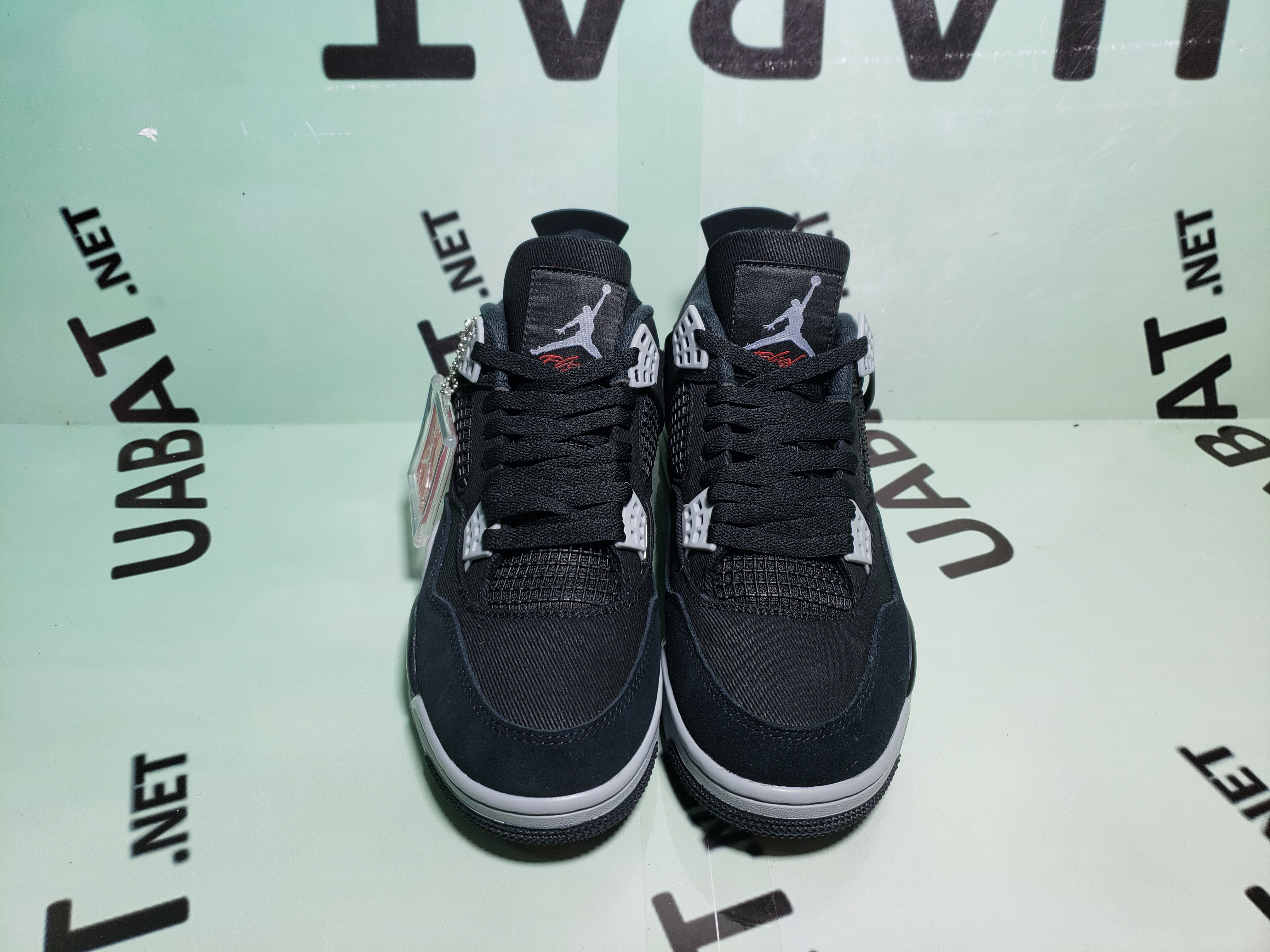 Uabat Jordan 4 Retro Black Canvas, DH7138-006