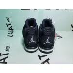 Uabat Jordan 4 Retro Black Canvas, DH7138-006