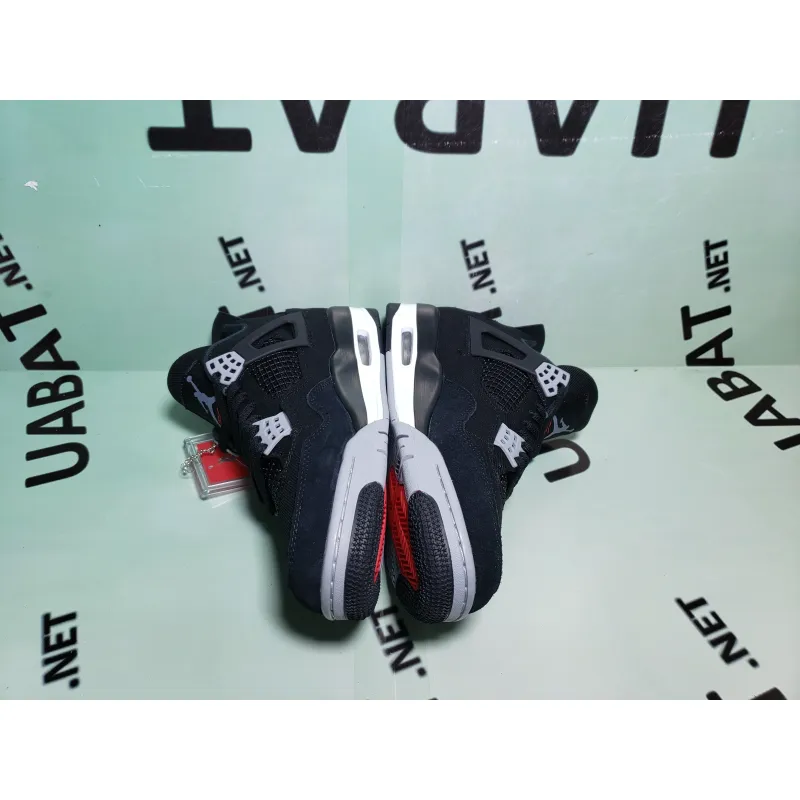 Uabat Jordan 4 Retro Black Canvas, DH7138-006