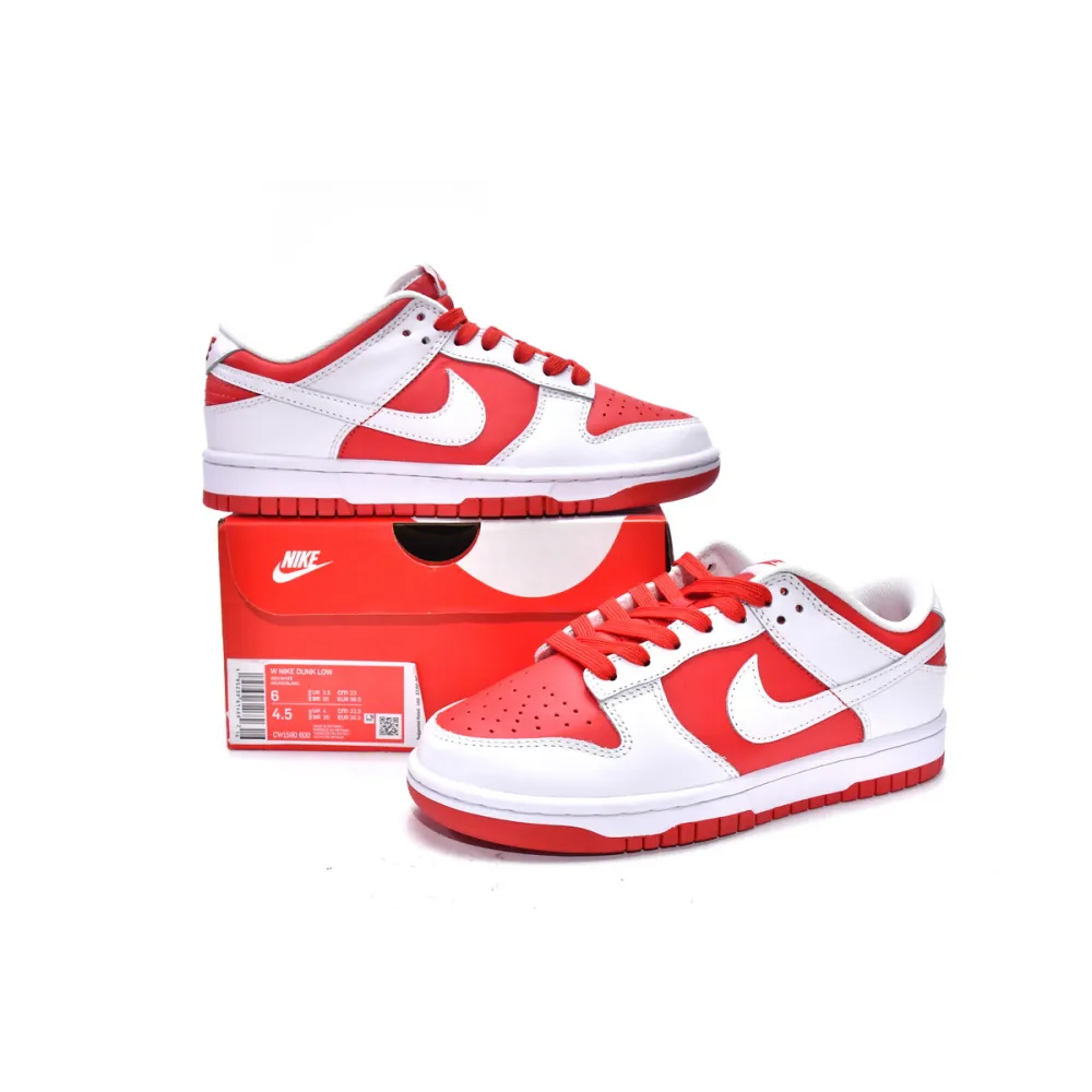 OG Dunk Low Championship Red (2021), CW1590-600