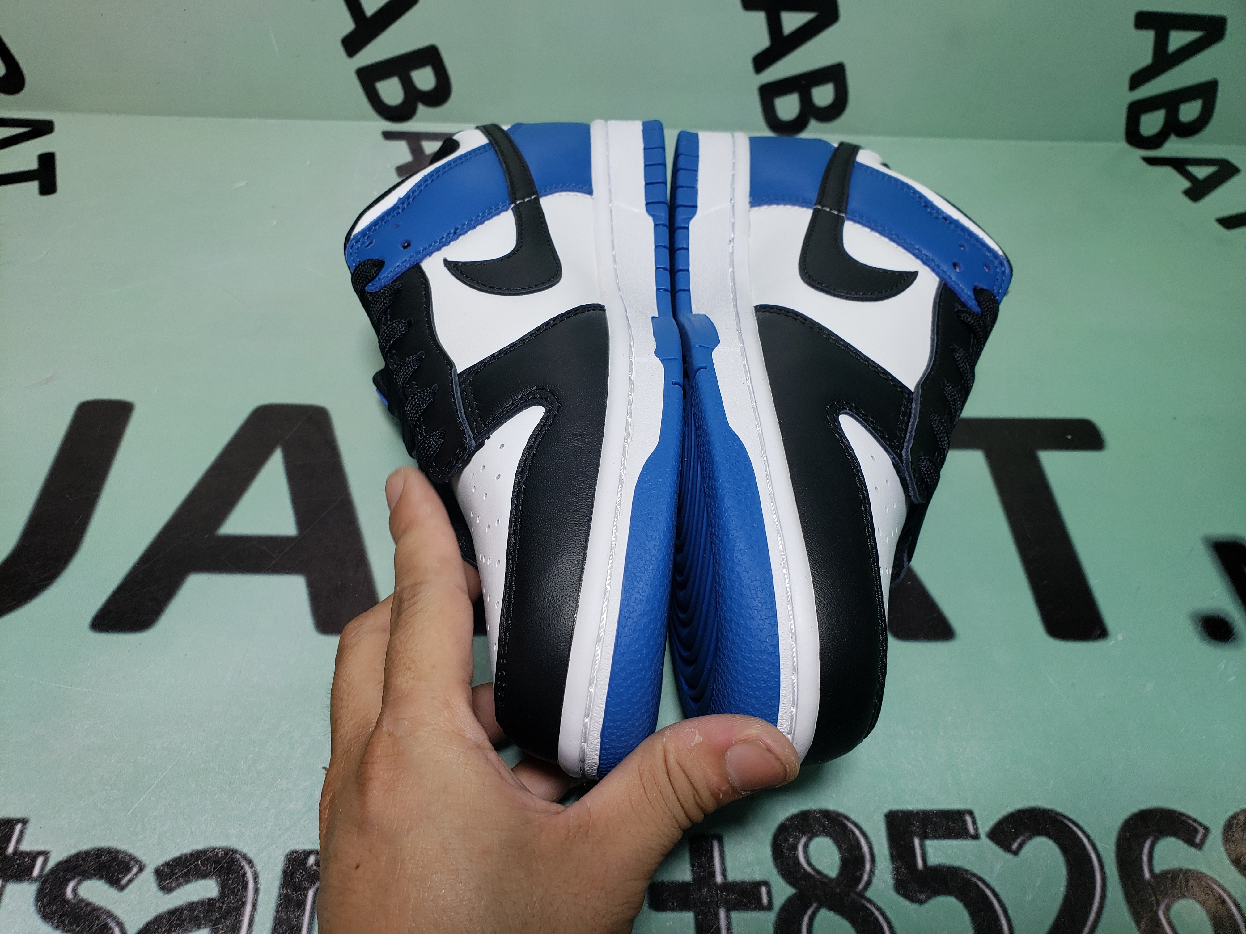 OG Dunk Low Black Blue, DO7412-998