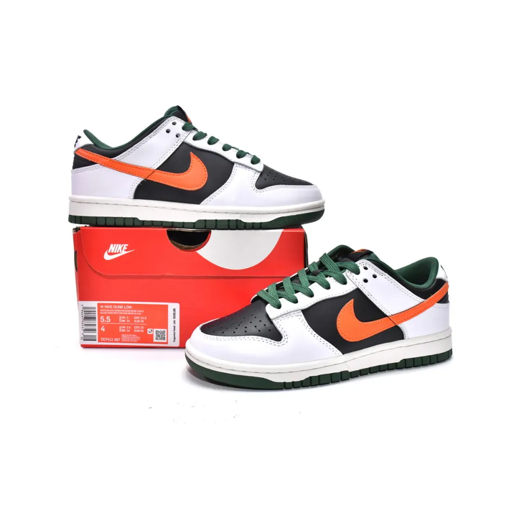 OG Dunk Low White Black Green, DO7412-997