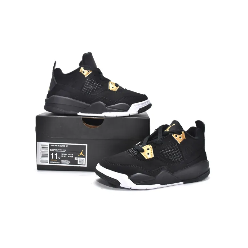 OG Kids Jordan 4 Retro PS Royalty, 308499-032