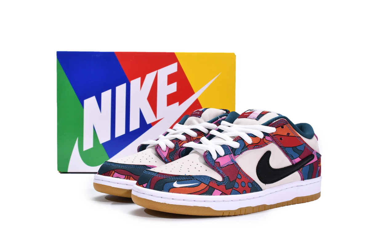 OG SB Dunk Low Pro Parra Abstract Art, DH7695-600
