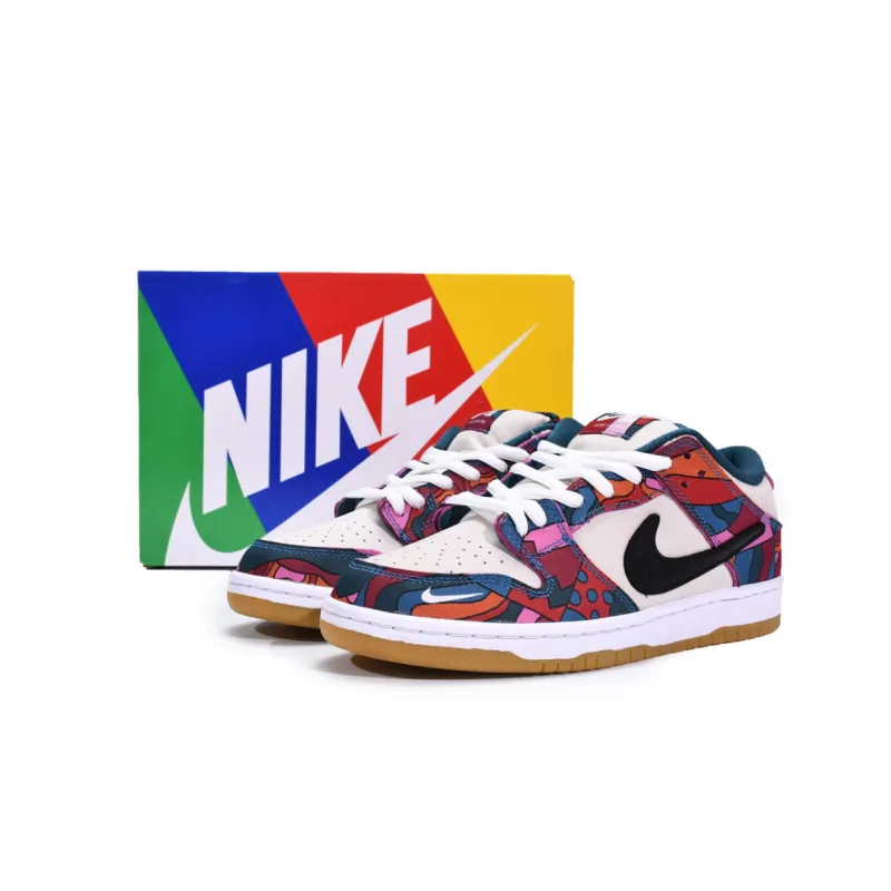 OG SB Dunk Low Pro Parra Abstract Art, DH7695-600