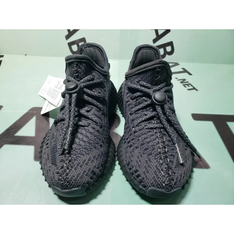 OG Kids Yeezy Boost 350 V2 Black, FU9013