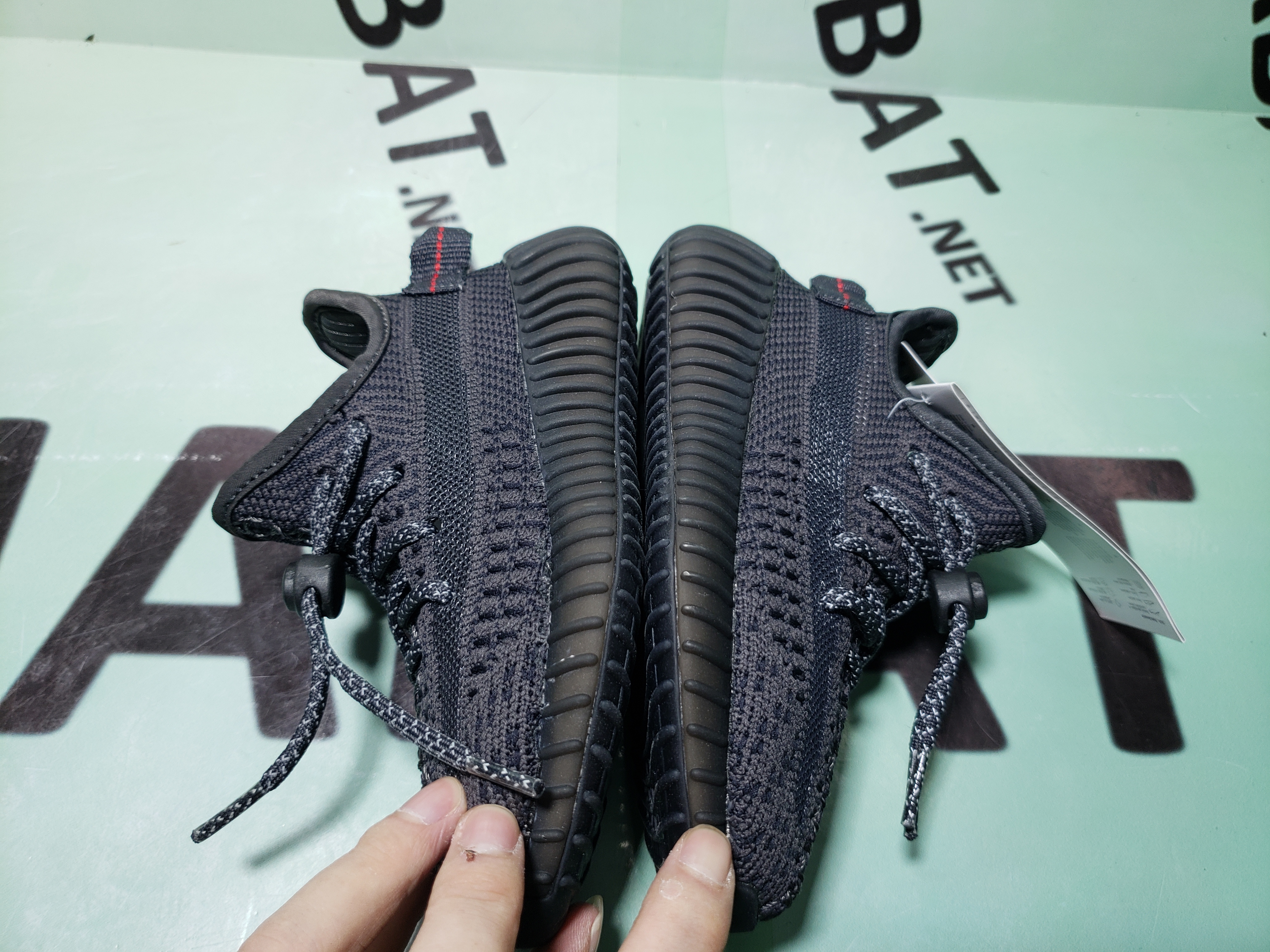 OG Kids Yeezy Boost 350 V2 Black, FU9013