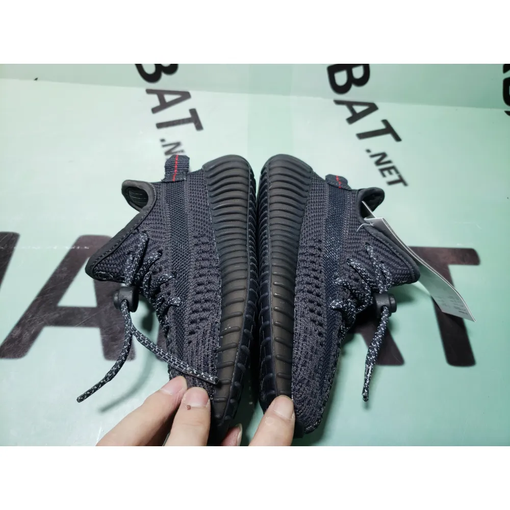 OG Kids Yeezy Boost 350 V2 Black, FU9013