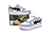 OG A Bathing Ape Bape Sta Low White Grey, 1H70-191-002