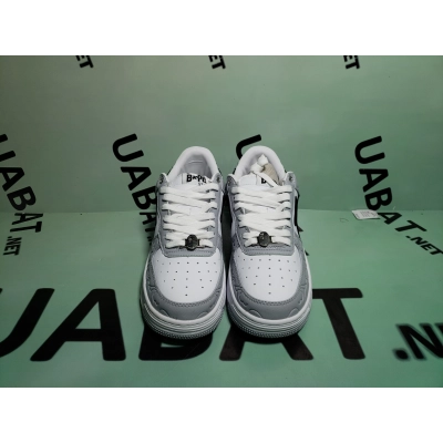 OG A Bathing Ape Bape Sta Low White Grey, 1H70-191-002 02